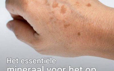 Het nummer 1 mineraal voor het verwijderen van ouderdomsvlekken.