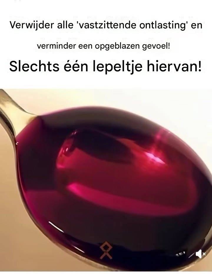 Eén lepeltje is al genoeg om naar het toilet te rennen en alle opgehoopte ontlasting uit je darmen te lozen.