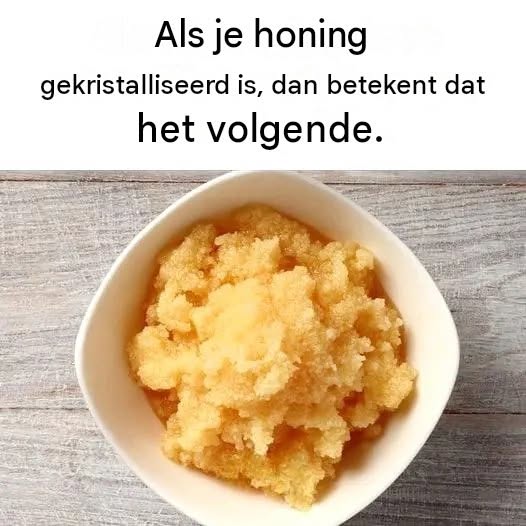 Ontdek de geheimen van honingkristallisatie.